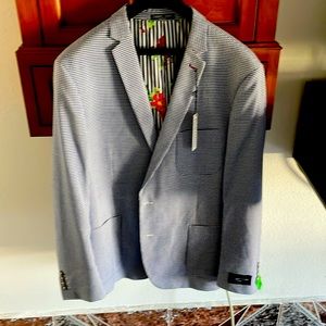 Men’s blazer . New with tags. Stylish lightweight.